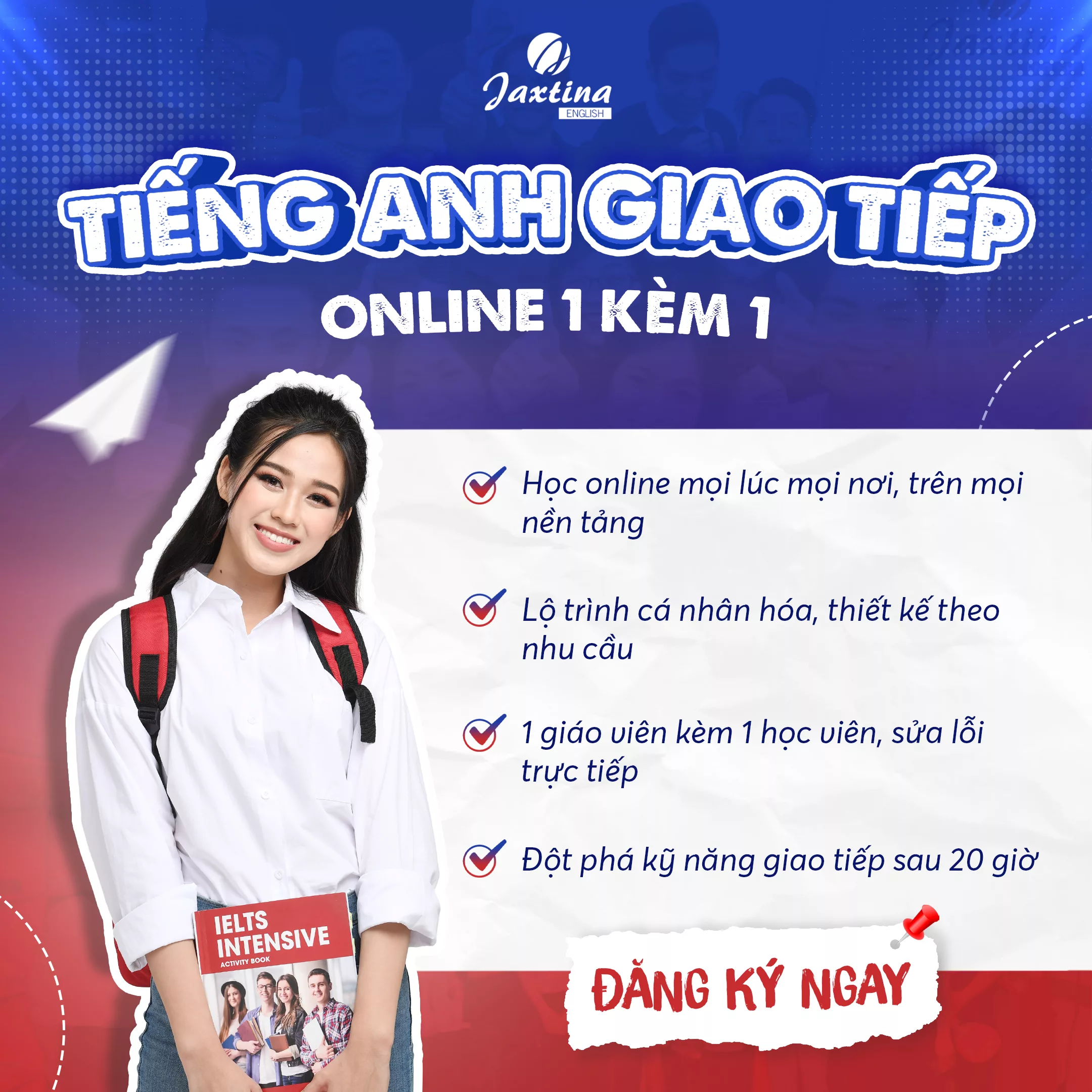 Học viên được xây dựng lộ trình học chuyên biệt dành riêng cho mình